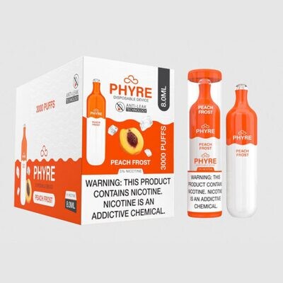 Phyre 3000 Puffs Peach Frost