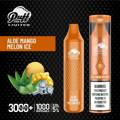 Puff Extra Limited 5% Aloe Mango Melon Ice