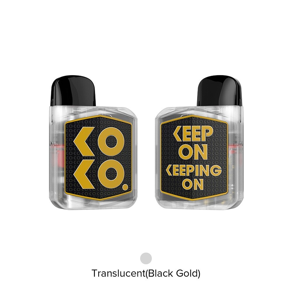 Caliburn Koko Prime Translucent Black and Gold