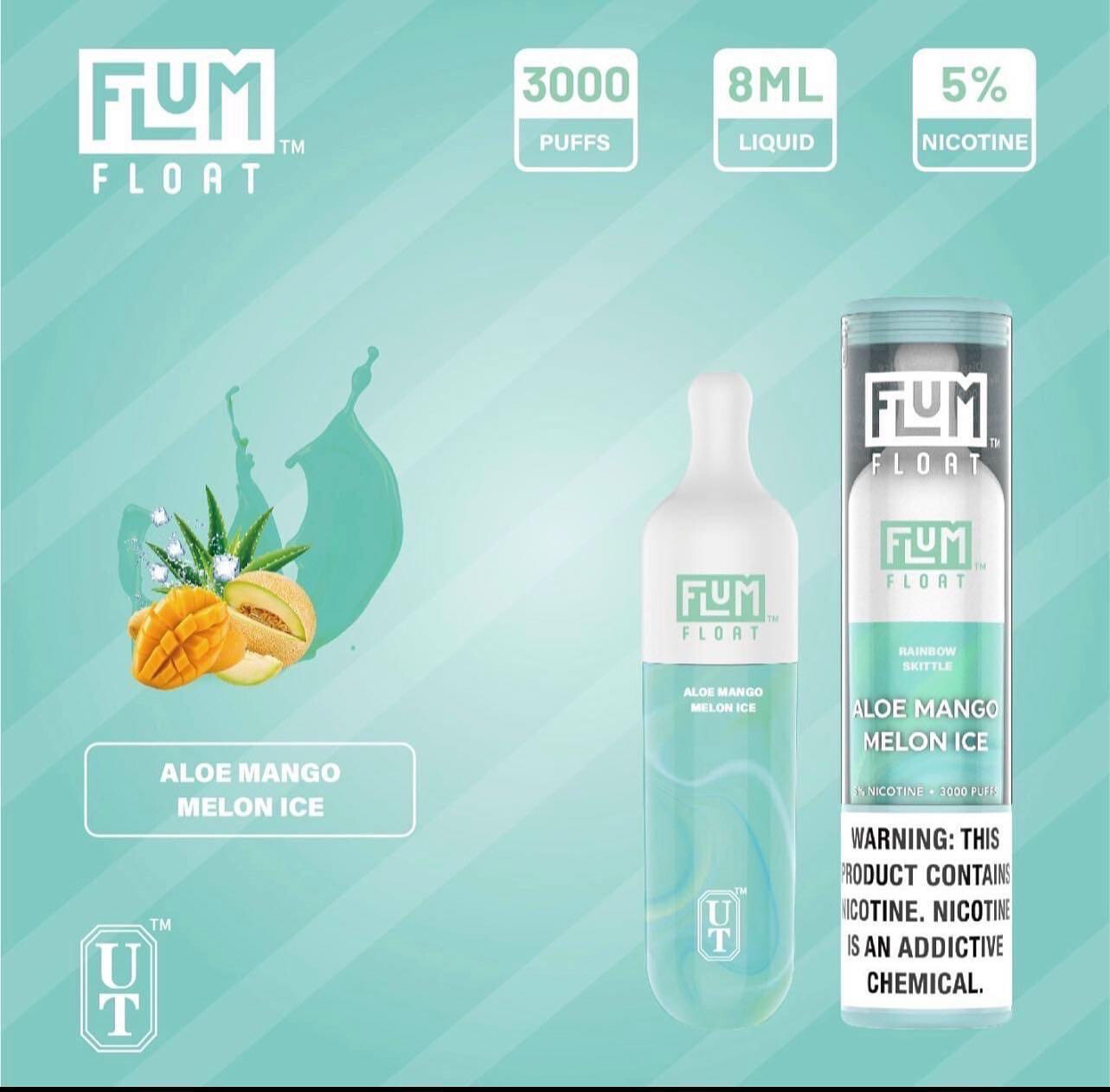 Flum Float 5% Aloe Mango Melon Ice