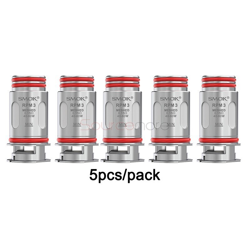 SMOK RPM 3 Coil Meshed 0.15 Pack Of Five