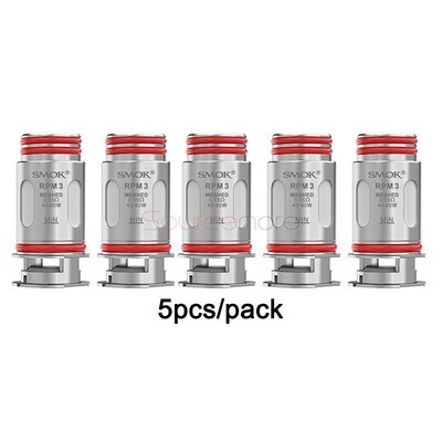 SMOK RPM 3 Coil Meshed 0.15 Pack Of Five