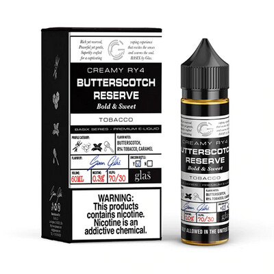 Basix Series Butterscotch Reserve Tobacco 0mg