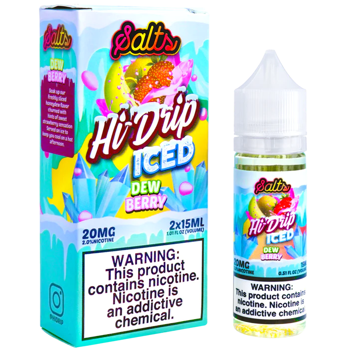 Hi-Drip Salt Nic Dew Berry ICE 20mg