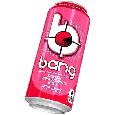 Bang Energy Drink Delish Strawberry Kiss 16 Fl Oz