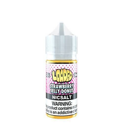 Loaded Salt Nic Strawberry Jelly Donut 50mg