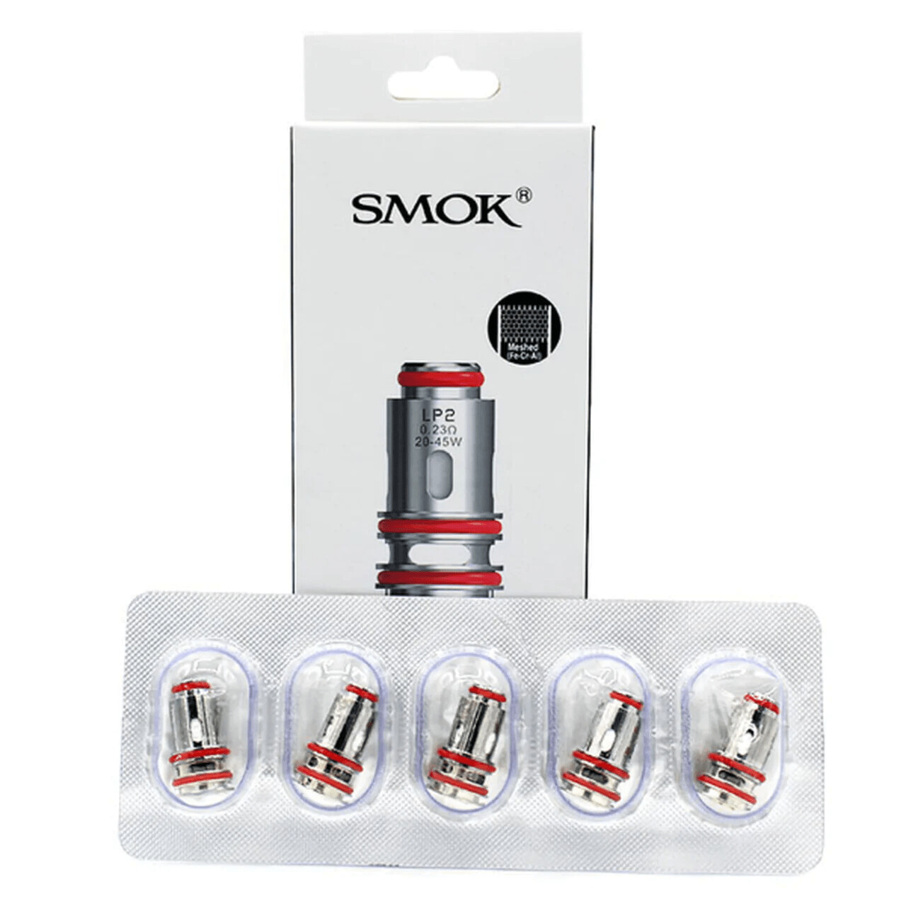 Smok LP2 Coil Meshed 0.4 DL Pack Of Five