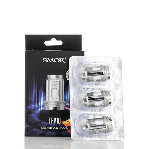SMOK TFV18 Meshed 0.33 Coil Pack Of Three