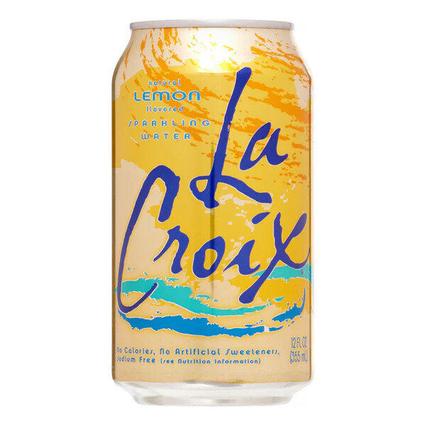 La Croix Sparkling Water Lemon 355ml