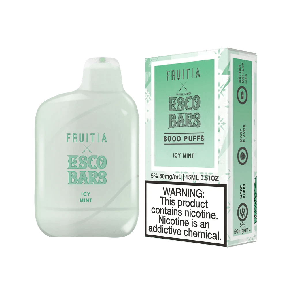 Fruitia Esco Bars 6k Puffs 5% Icy Mint