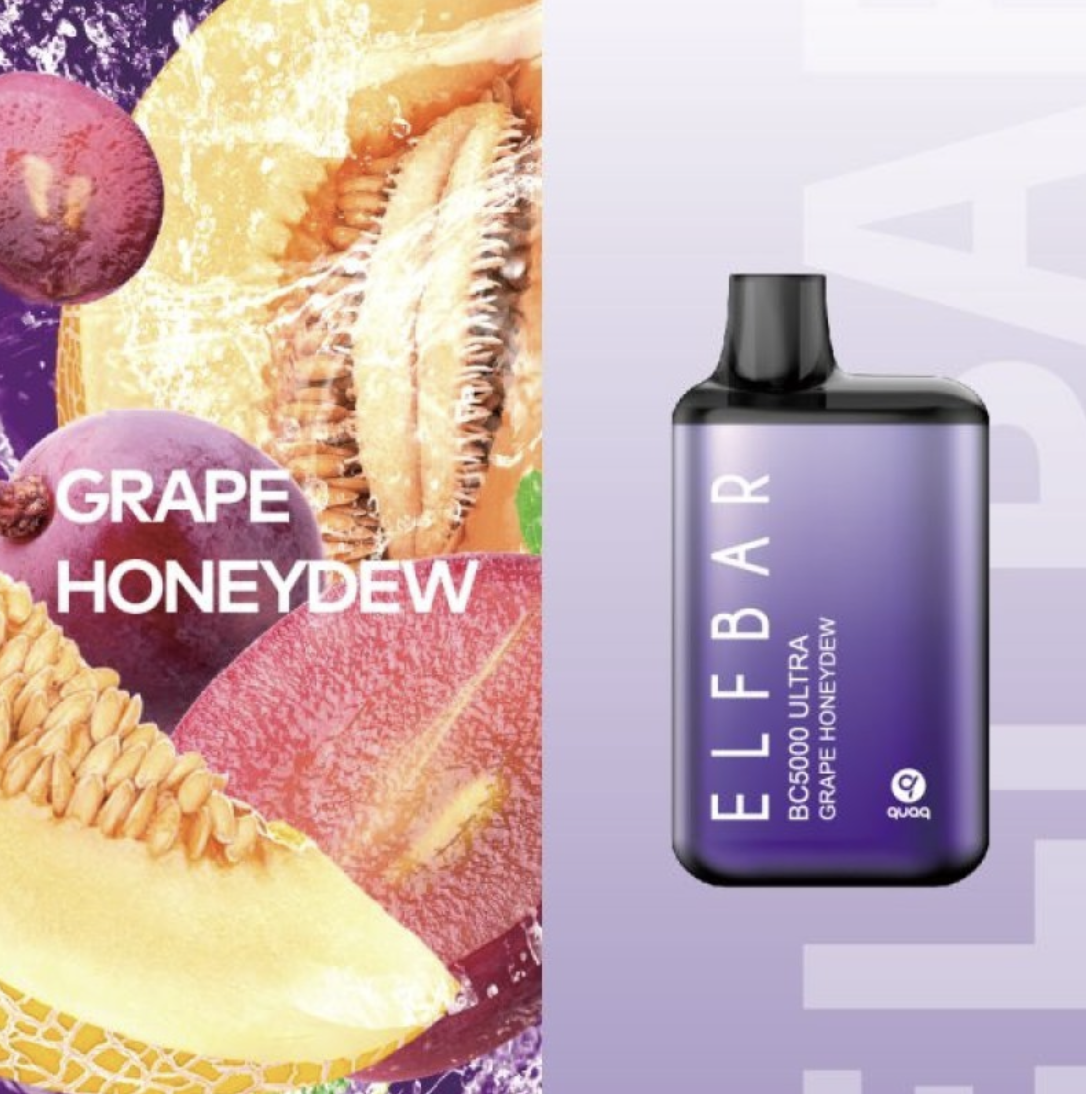Elfbar Ultra 5% Grape Honeydew