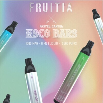 Fruitia Esco Bars 5% 2500