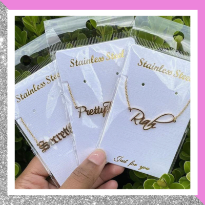 Custom Name Necklaces