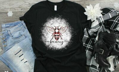 Bee Merry - 300 DPI PNG - Sublimation / Waterslide