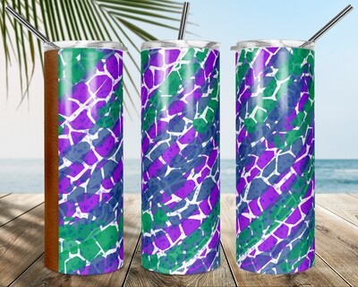 Tropical Giraffe - 20/30oz Taper + STRAIGHT TUMBLER PNG Sublimation