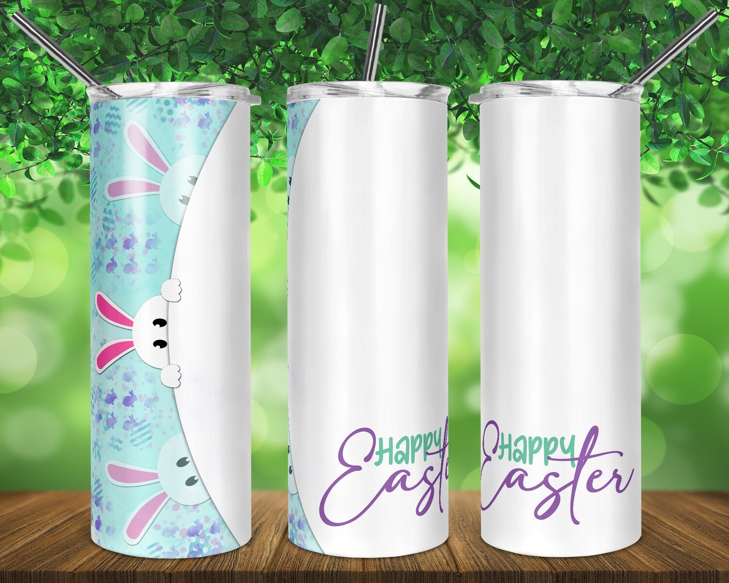 Easter Peek A Boo -   20/30oz Taper + STRAIGHT TUMBLER PNG Sublimation