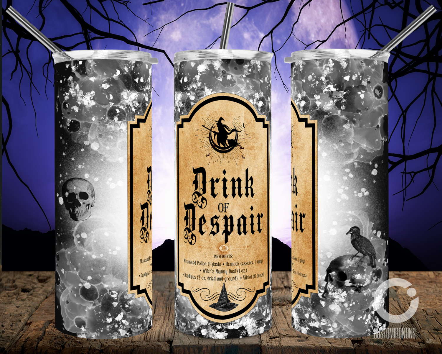 Drink of Despair Potion - 20oz taper and Straight