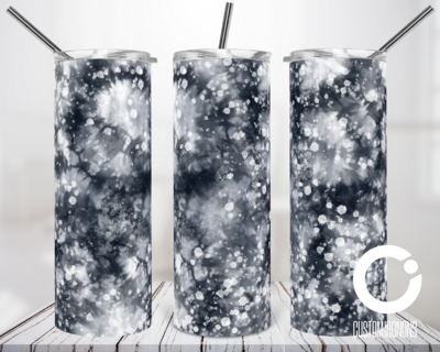 Black Tie Dye - 20oz Tumbler Digital Download