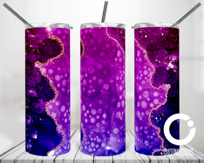 Purple Gem 20oz Tumbler Digital