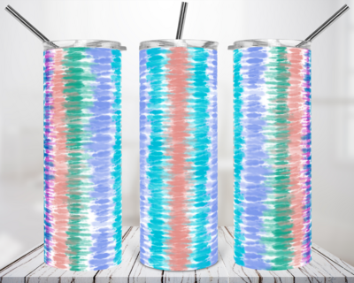 Stripe Tie Dye  - 20oz Tumbler Design