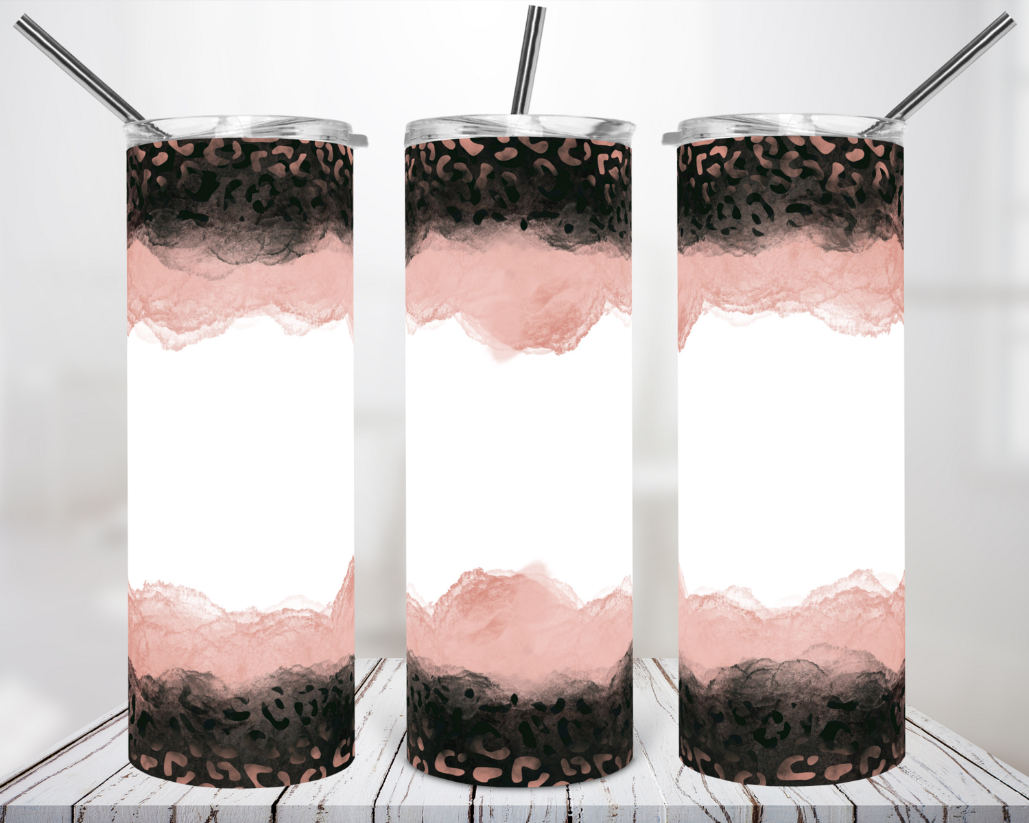 Pink Cheetah- 20oz Tumbler Design