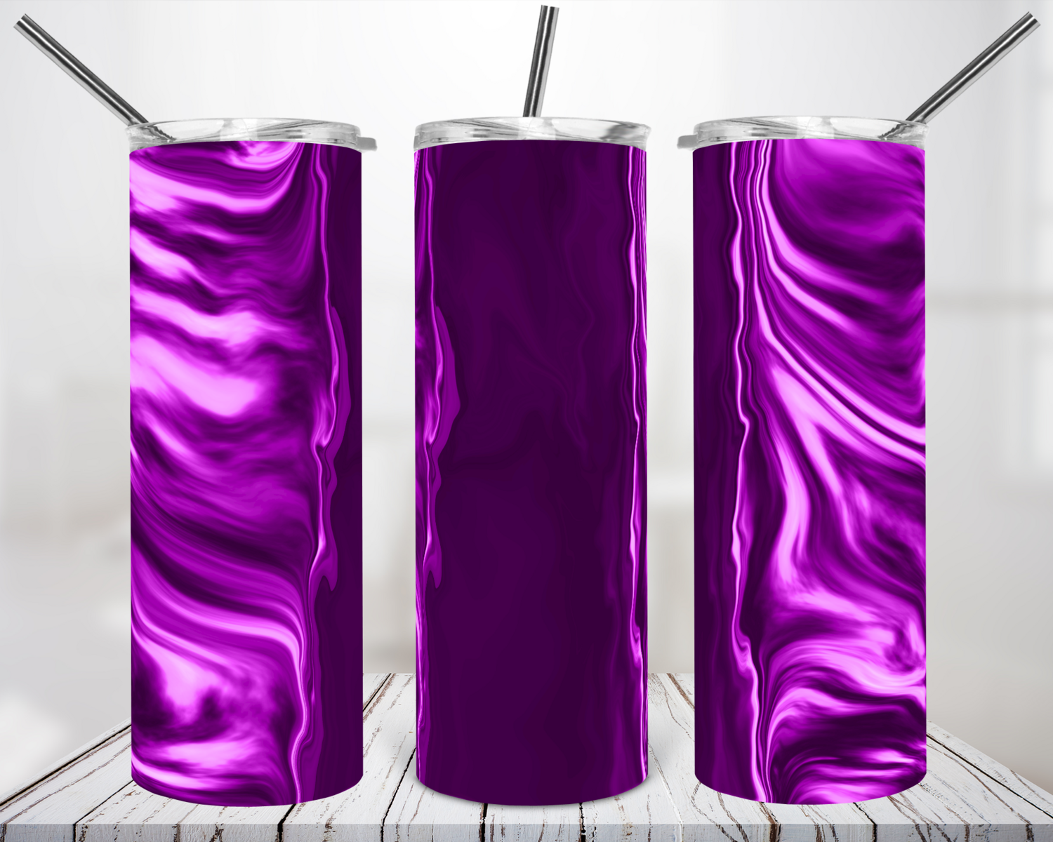 Purple Blue Molten - 20oz Tumbler Design
