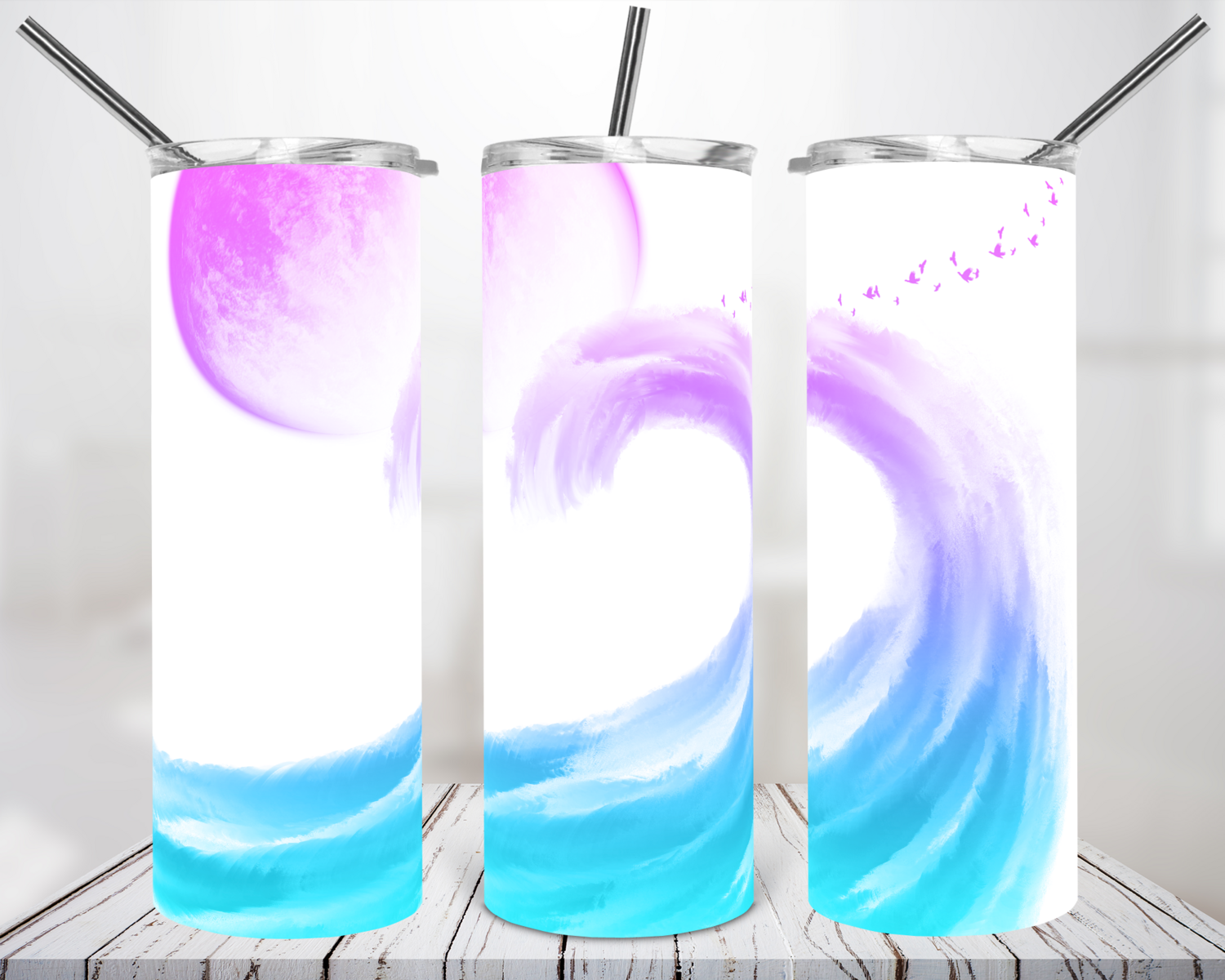 Beach Waves - 20oz Tumbler Design