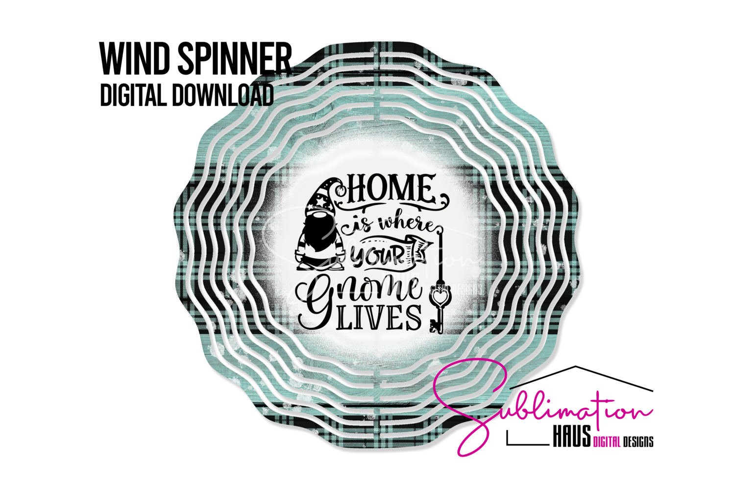 Wind Spinner - Gnome Home