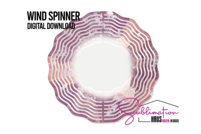 Wind Spinner - Soft Rose Pastels