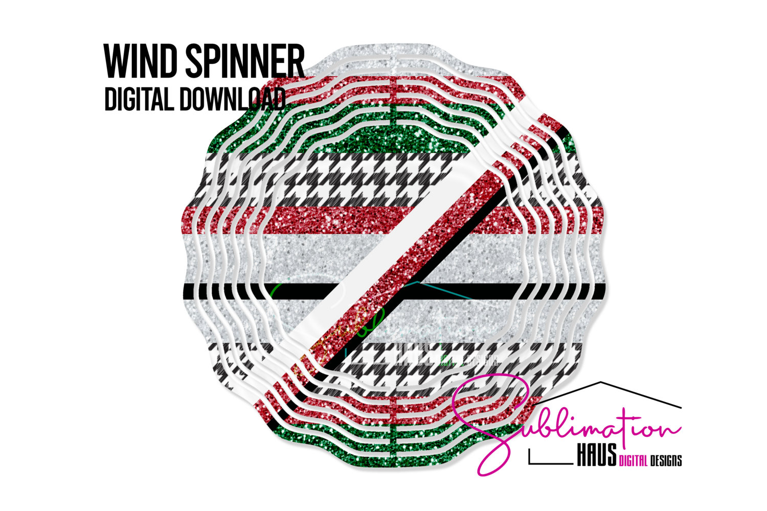 Wind Spinner - Christmas Wrap