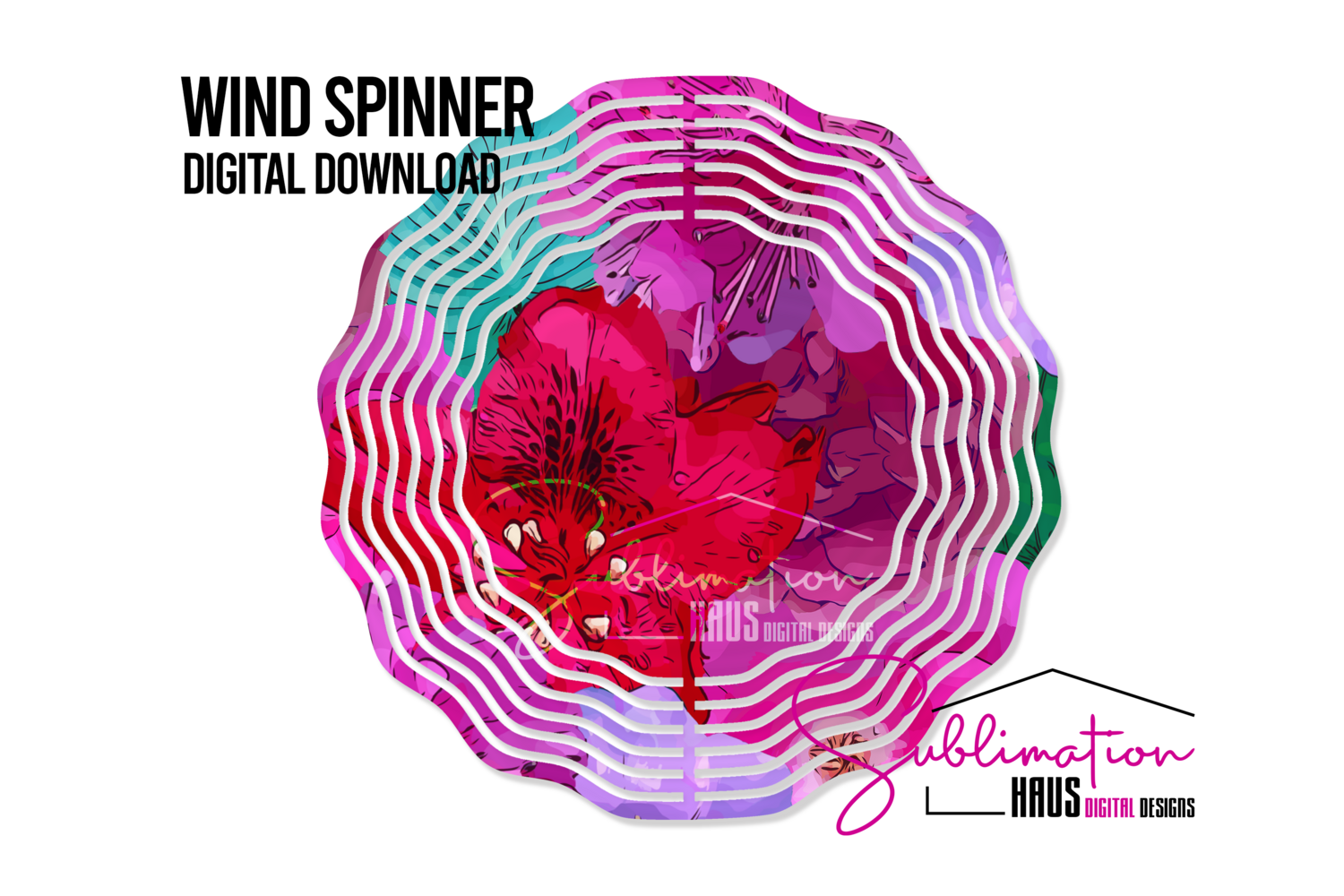 Wind Spinner - City Flowers