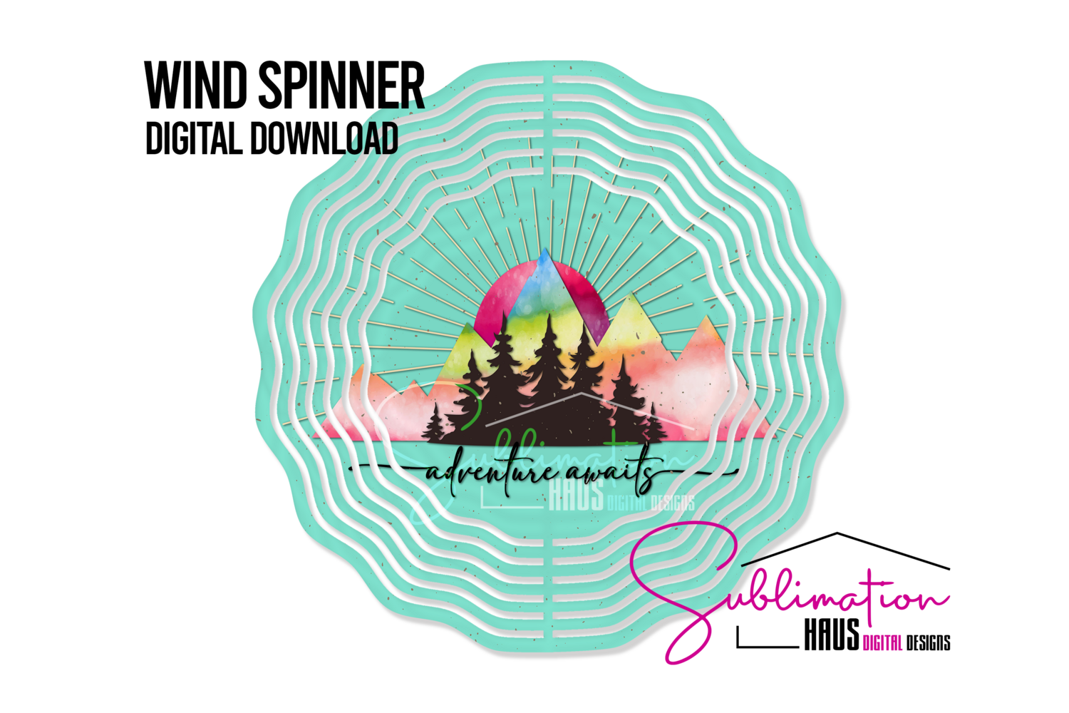 Wind Spinner - Adventures Awaits