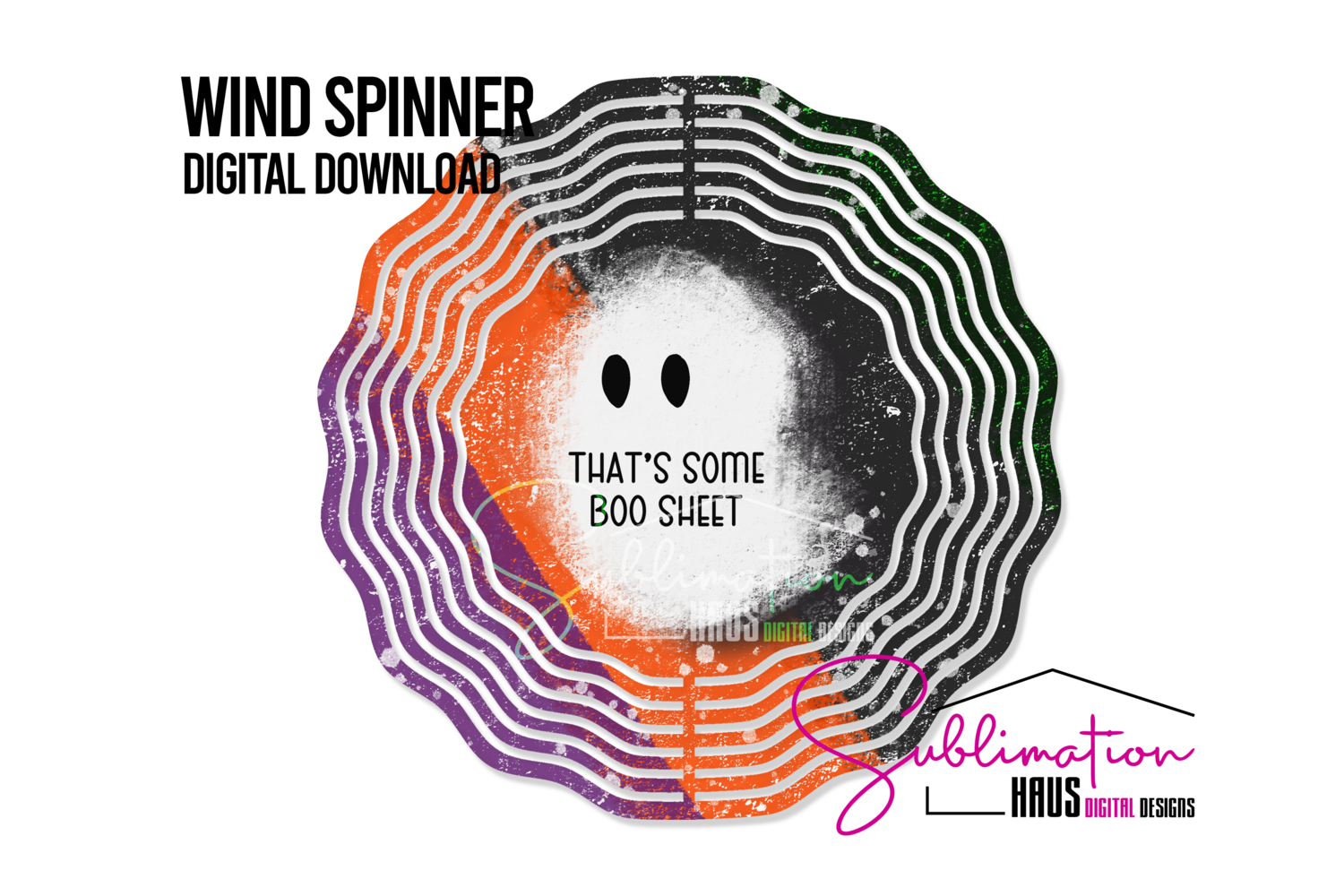 Wind Spinner - Some Boo Sheet