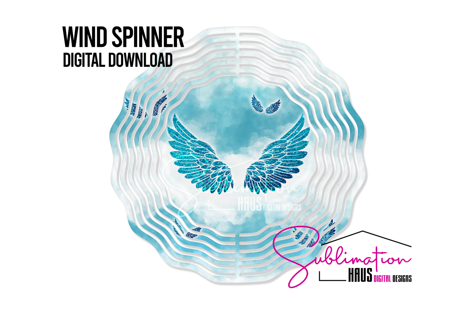 Wind Spinner - Angel Wings