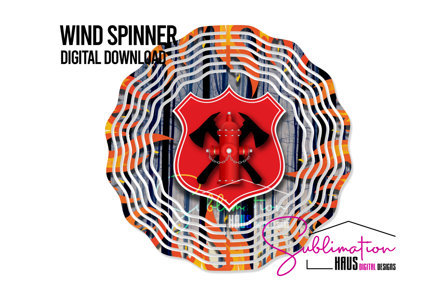 Wind Spinner PNG - Fire Fighters