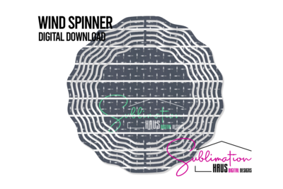 Wind Spinner PNG -Metal Grunge