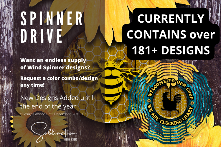 WIND SPINNER DRIVE - 181+ (Currently) DESIGNS AND GROWING - 2022