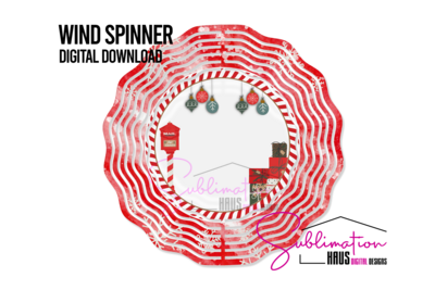 Wind Spinner - Christmas Candy