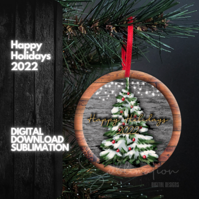 Happy Holidays 2022 - Ornament