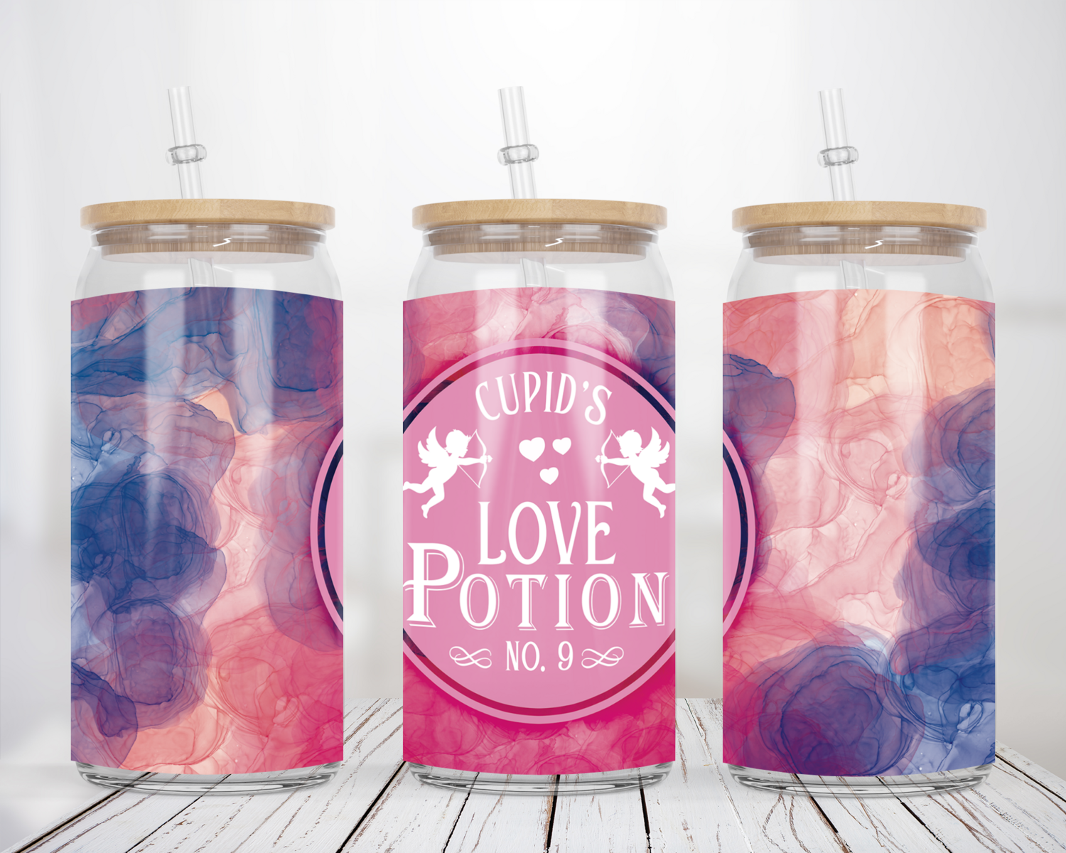 Cupids Love Potion-  Glass Can