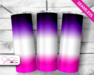 Gradient Tumbler 20oz tumbler - Purple to Pink
