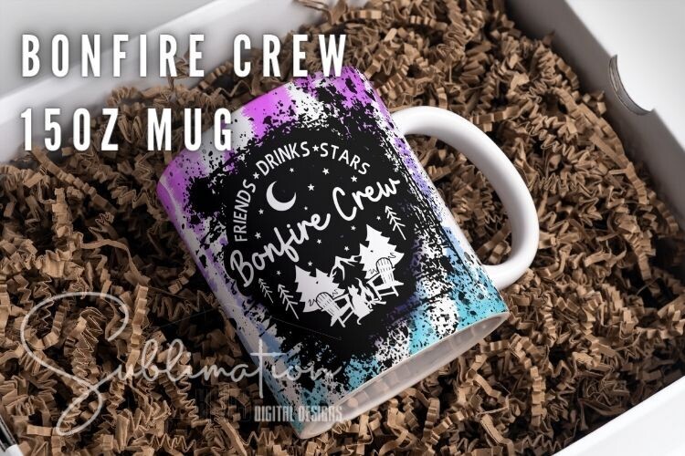 Bonfire Crew- 15oz mug