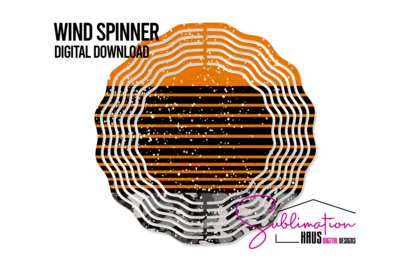 Wind Spinner - Orange Camo