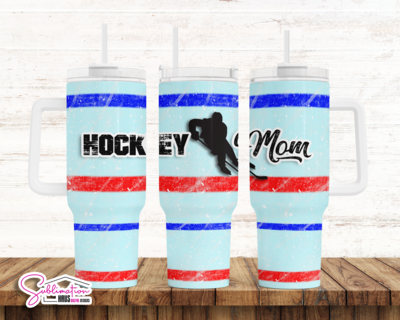 Hockey- 40oz tumbler