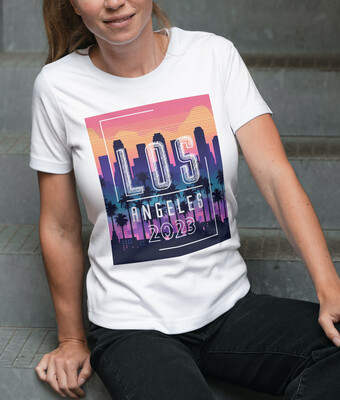 Travel T-shirt - LA