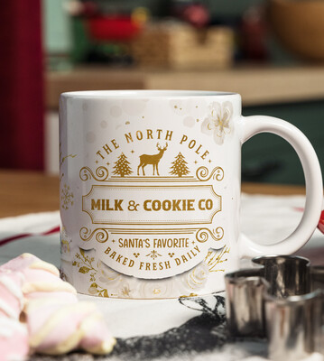 North Pole Cookies 15oz mug