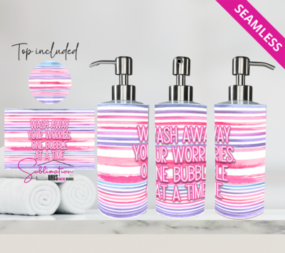 Wash away your troubles one bubble at a time - Soap Dispenser
