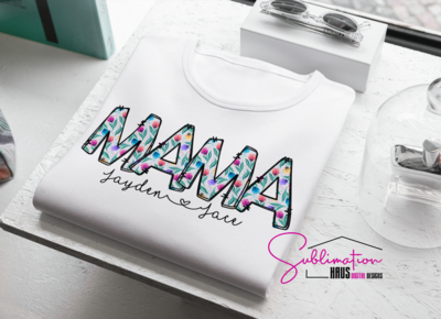 Mama Letters Floral