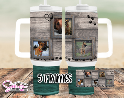 5 Frames Dog - 40oz tumbler