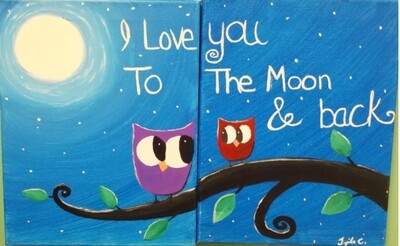 TO THE MOON & BACK PAINT KIT